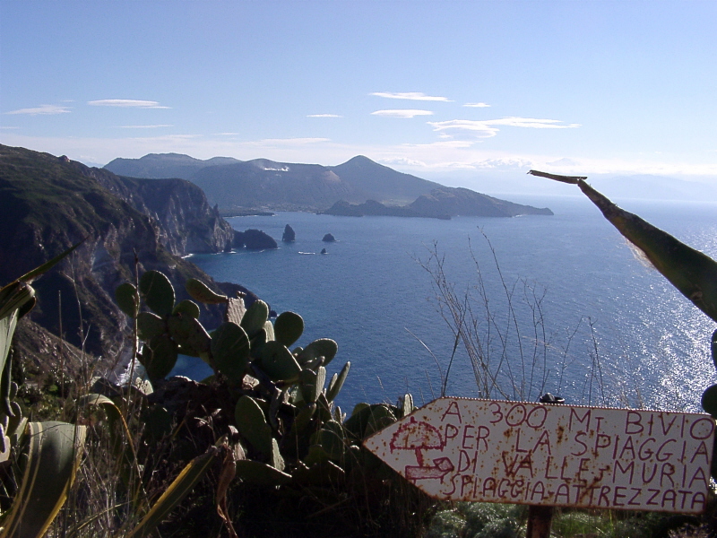Lipari - Blick auf �tna