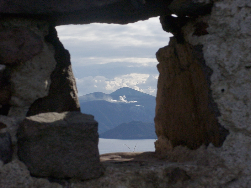 Lipari - Blick auf Vulcano